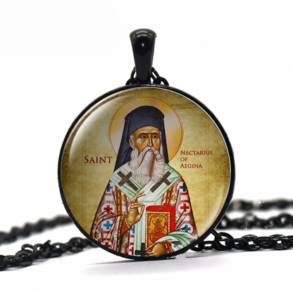 Saint Nectarius of Aegina Necklace