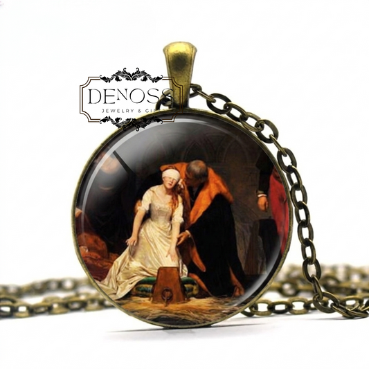 Lady Jane Pendant Necklace,Tudor History Jewellery