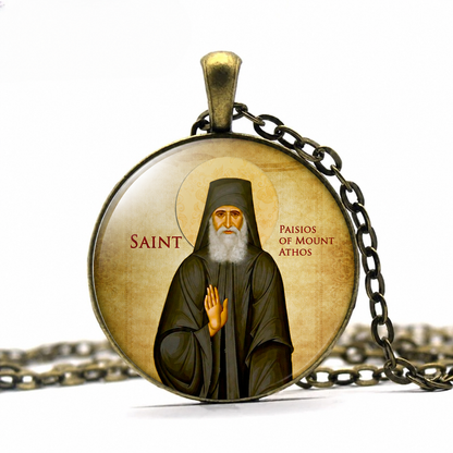 Saint Paisios of Mount Athos Necklace
