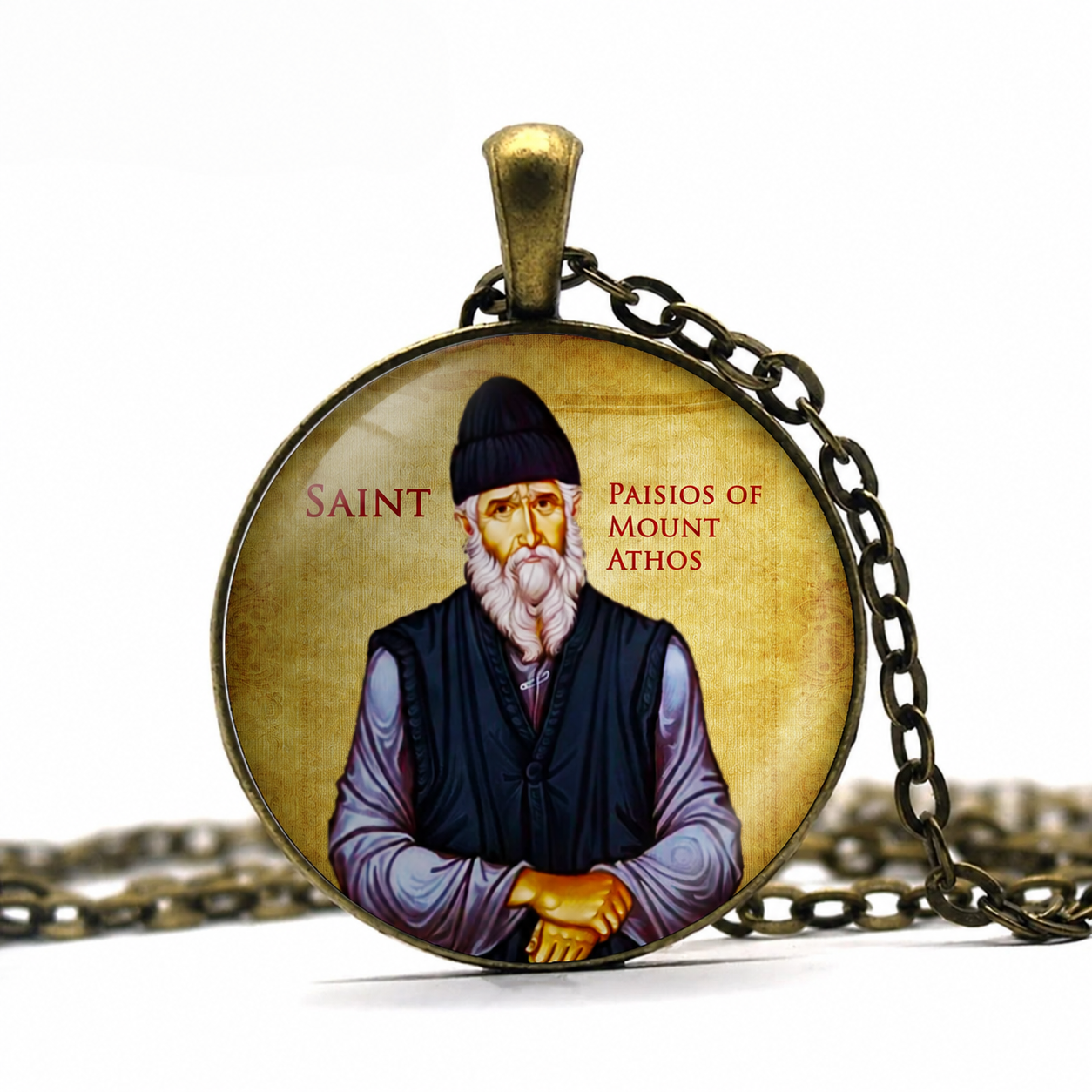 Saint Paisios of Mount Athos Necklace