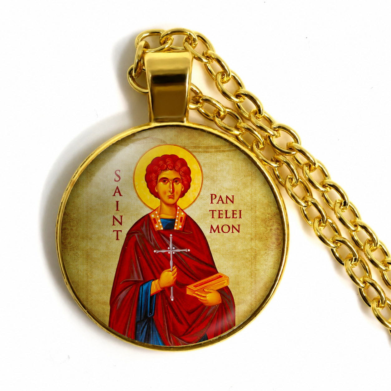 Saint Panteleimon Necklace