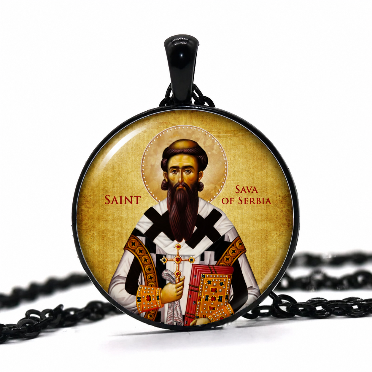 Saint Sava of Serbia Necklace 