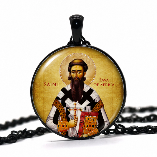 Saint Sava of Serbia Necklace 
