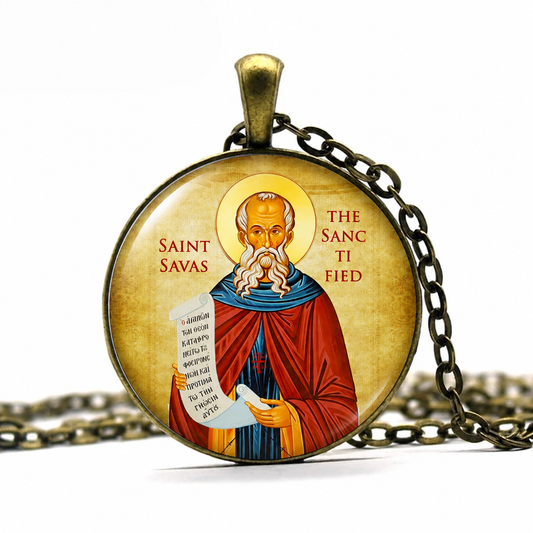 Saint Savas the Sanctified Necklace