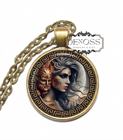 BIA Necklace,Goddess of Force,Goddess of Power,Goddess of Raw Energy,Greek,Mythology