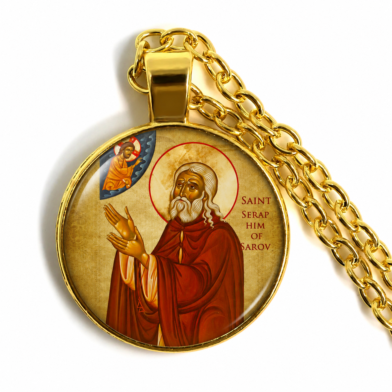 Saint Seraphim of Sarov Necklace