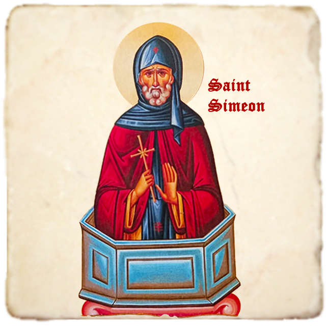 St.Simeon Icon,Men Saints,Marble Icon,Handmade,Prayer gift,Christian Icon