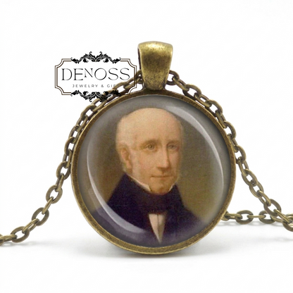 Venerable Leo Dupont Catholic Necklace,The Holy Man of Tours Religious Jewelry,Apostle of the Holy Face Medal Pendant