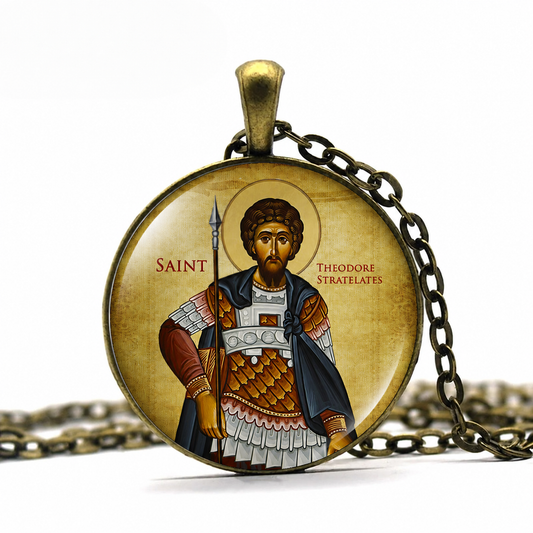 Saint Theodore Stratelates Necklace