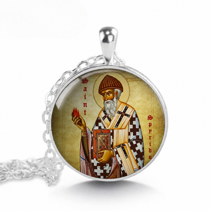 Saint Spyridon  Necklace