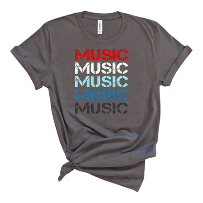 Music Classic Vintage Retro Music T shirt