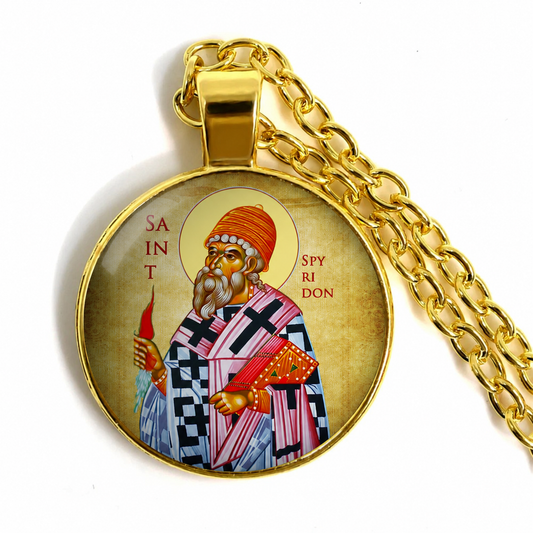 Saint Spyridon  Necklace