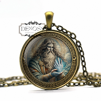 NUADA Necklace,Celtic,Tuatha Dé Danann,God of Healing,God of Warfare,God of Kingship,Nuada Airgetlám,Resilience,Bravery