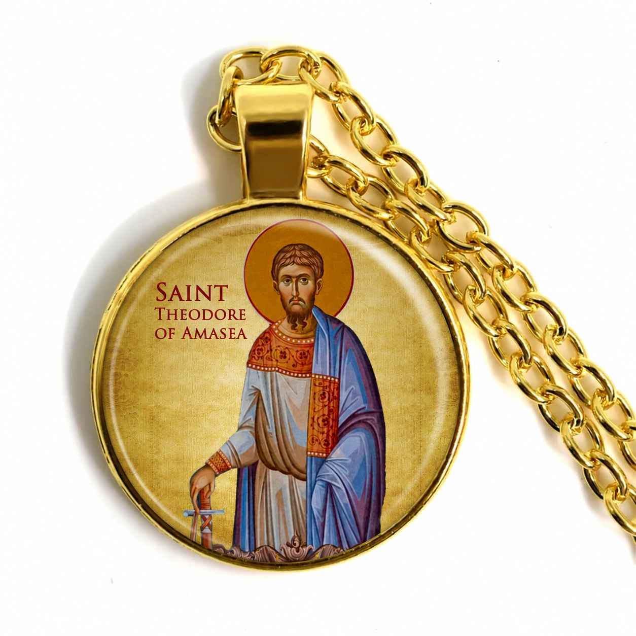 Saint Theodore of Amasea Necklace
