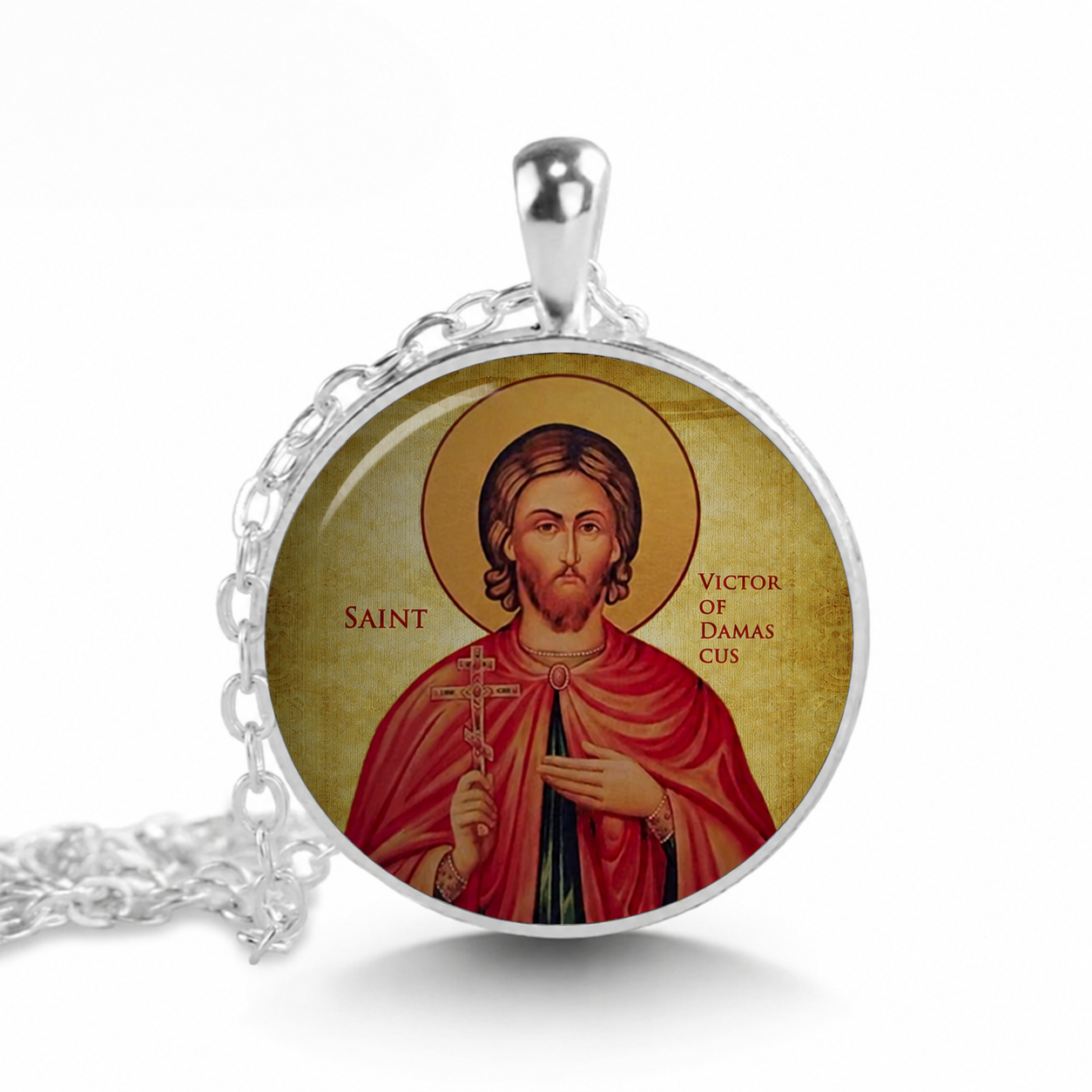 Saint Victor of Damascus Necklace