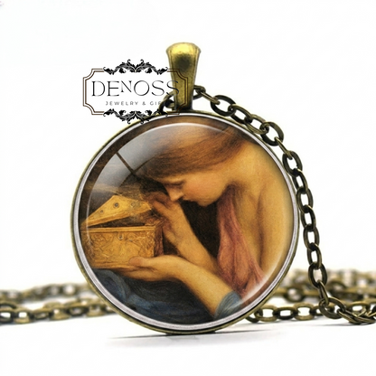 Psyche Necklace,Raphaelite Art Jewellery