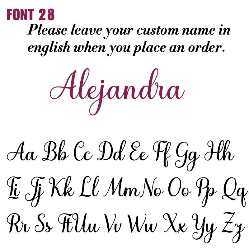 Personalized Double Name Couple Necklace