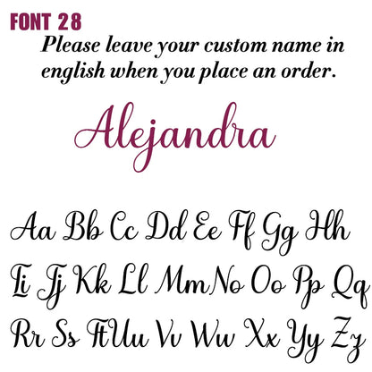 Personalized Double Name Couple Necklace