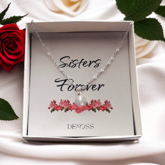 Crystal Silver Necklace