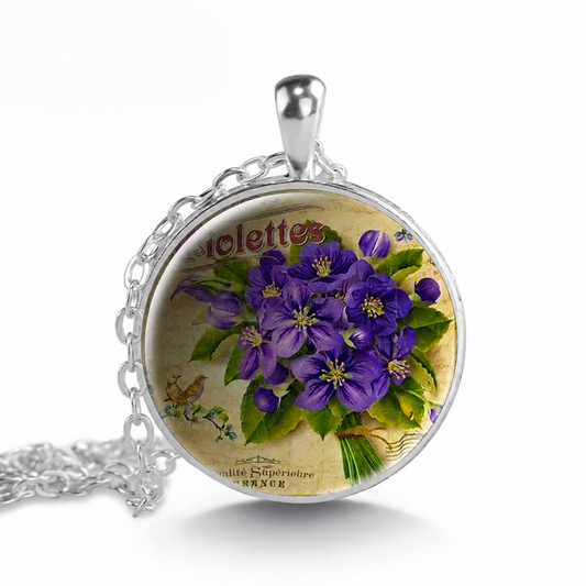 Real Violet Gift Necklace - Denoss