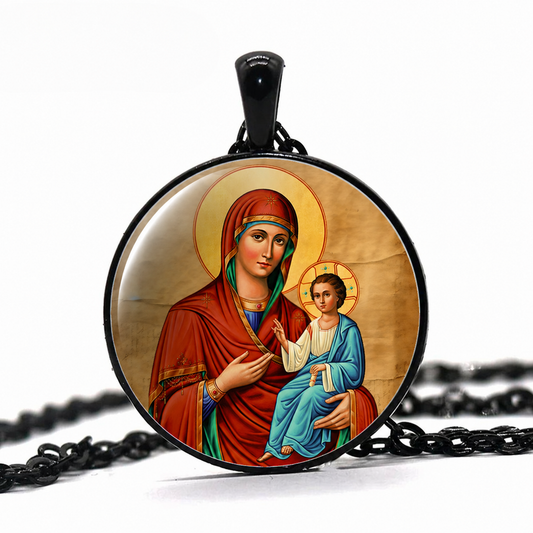 Virgin Mary Directress Necklace,