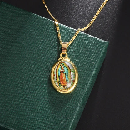 Virgin Mary Christian Necklace,Religious Necklace