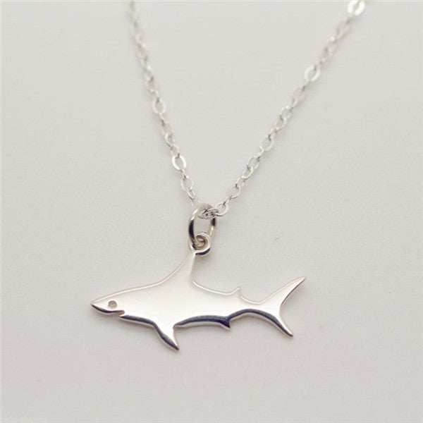 Shark Silver Necklace