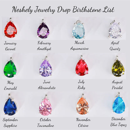 Custom Name Birthstone Necklace,Gift for Mothers