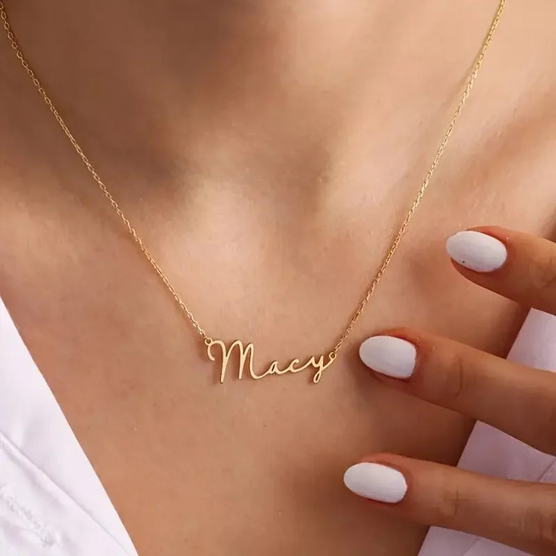 Personalized Choker Name Necklace