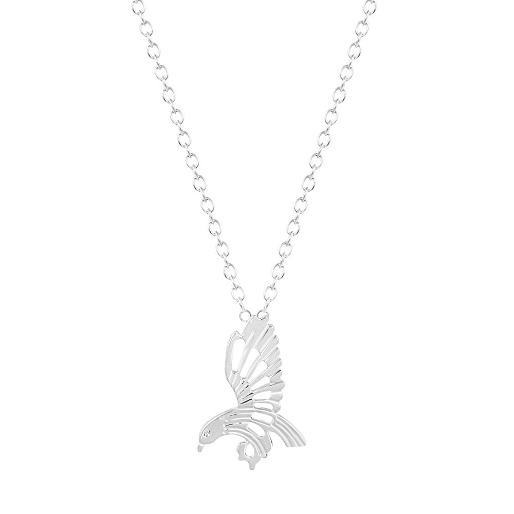 Hawk Gold-Silver Necklace