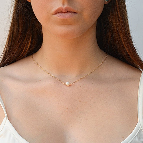 Pearl Silver Necklace