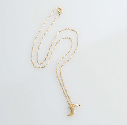 Moon Silver Necklace