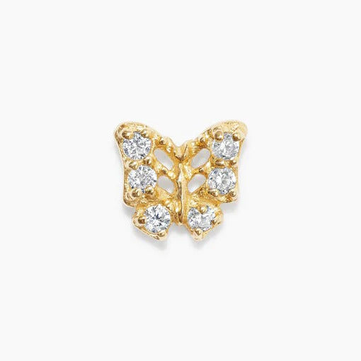 Dainty 1Piece CZ Stud Earrings