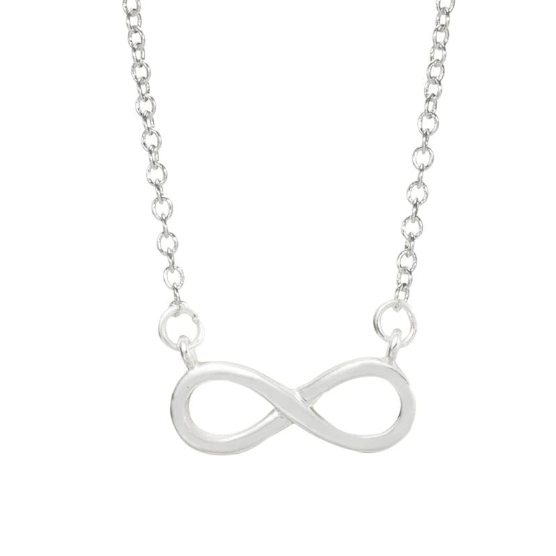 Infinity Silver Necklace