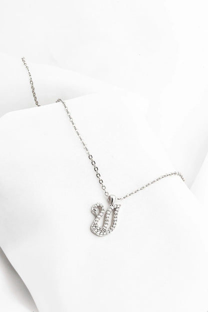 Swan Zircon Necklace
