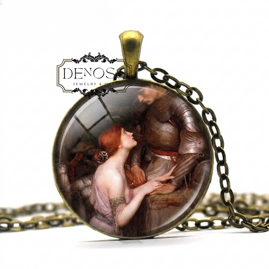 Retro Glamour Gal Necklace,1930s Crescent Moon