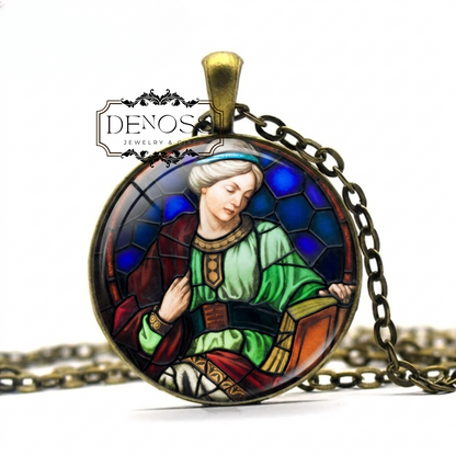 Roth Miksa Erudition Pendant Necklace,Church Window gifts