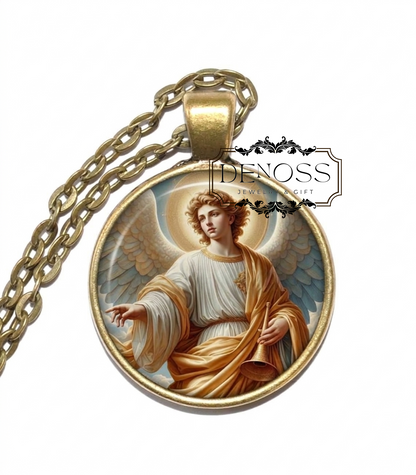ARCHANGEL REMIEL Necklace,Angel of Hope & Healing,Messenger of Peace,Divine Comfort,Guidance,Visions,Spiritual Awakening