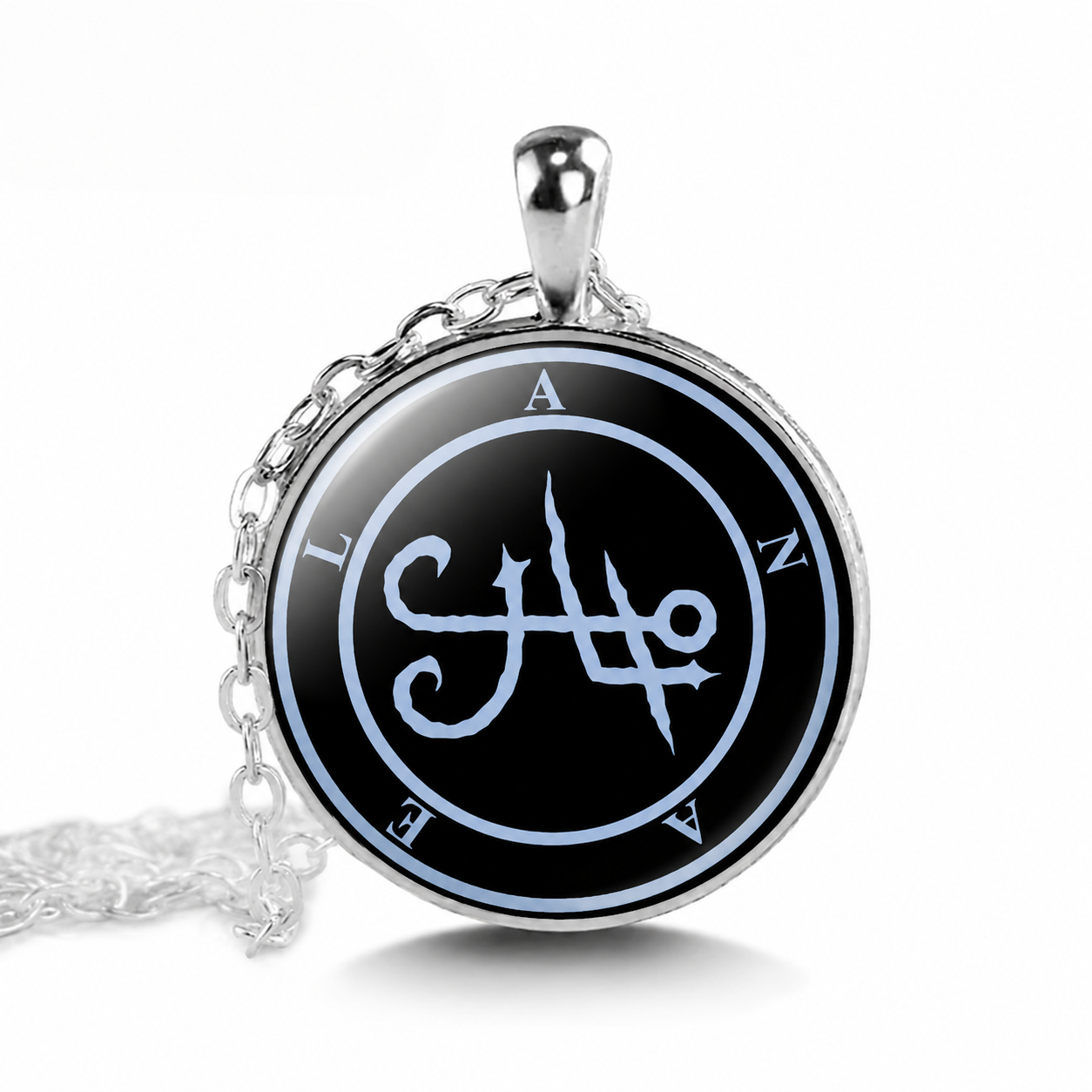 Anael Sigil Pendant Necklace,Angel of Venus Talisman Love & Beauty Amulet