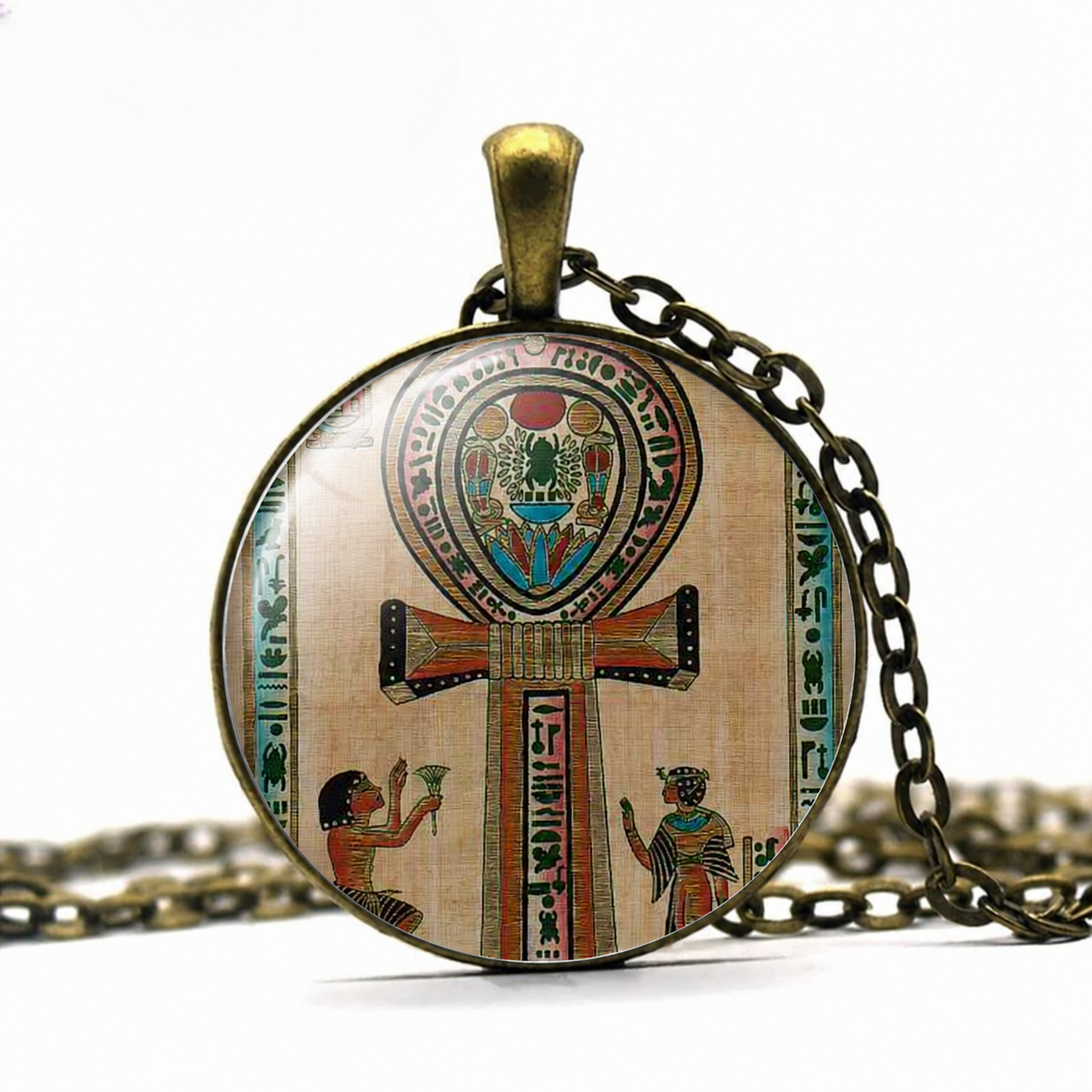 Ancient Egyptian Ankh necklace,Ankh jewelry Key of Life necklace,symbolic jewelry,boho jewelry