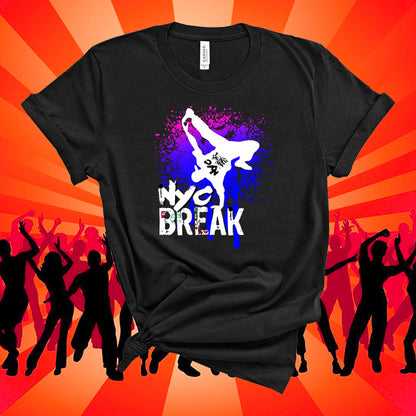 NYC Break Music T shirt