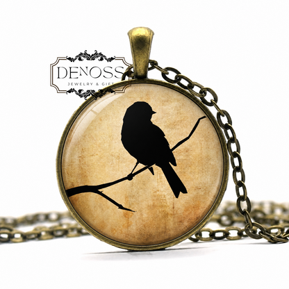 Bird Pendant Necklace