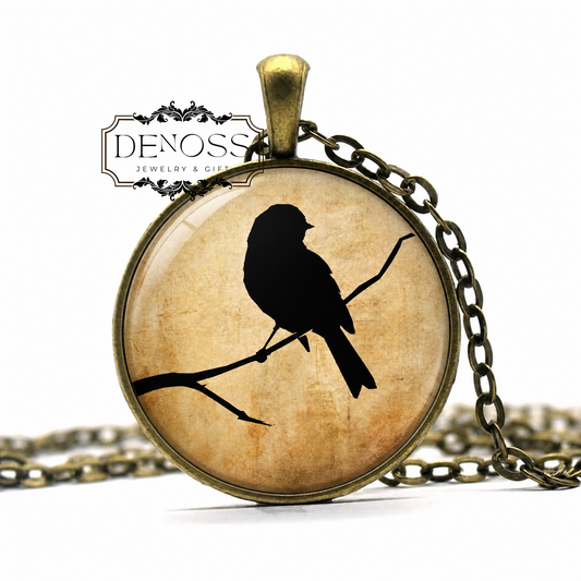 Bird Pendant Necklace