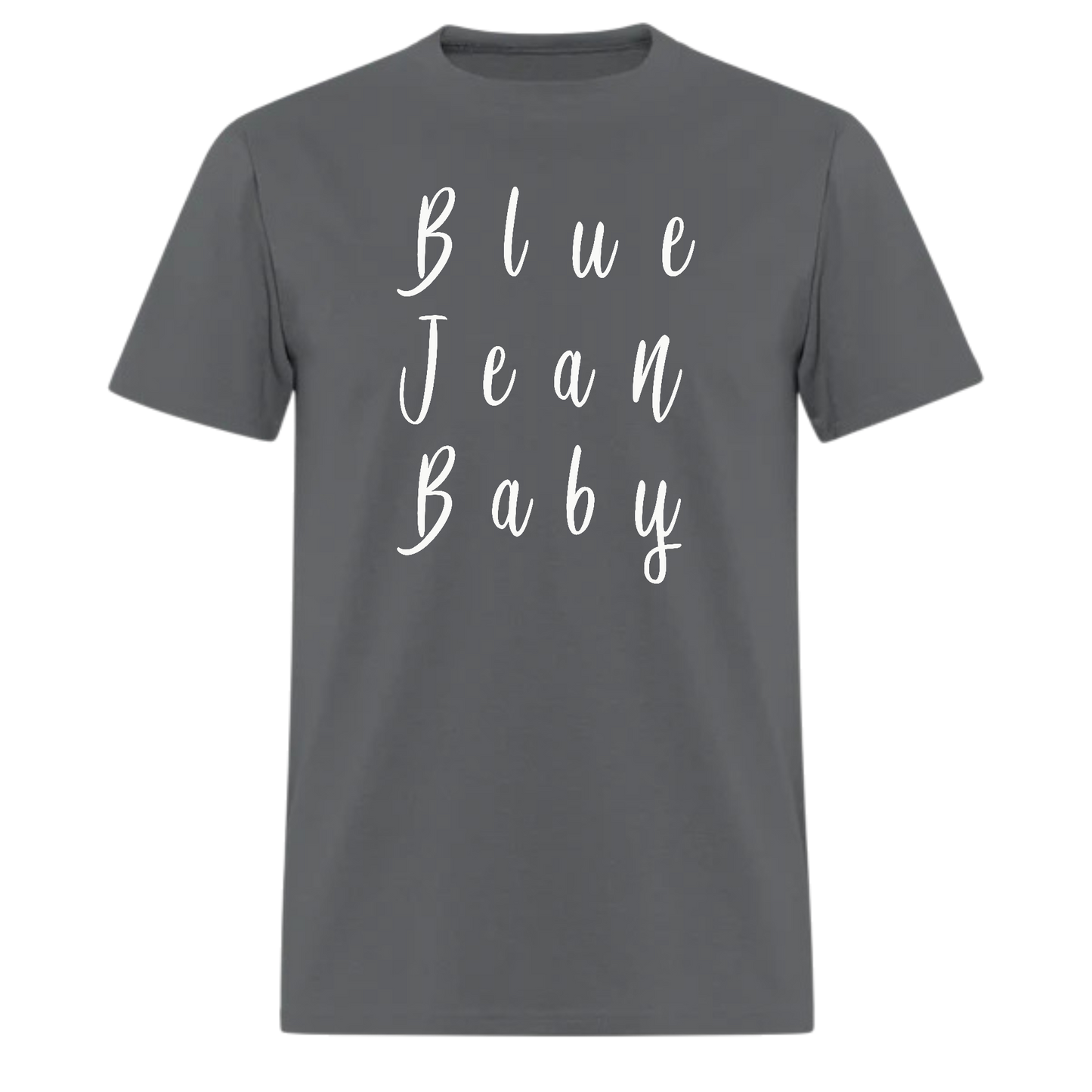 Blue Jean Baby,lyric Music Tshirt