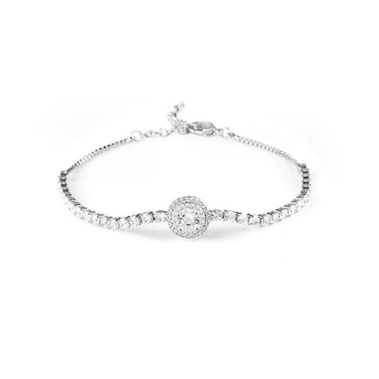 My Diamond World Silver Bracelet