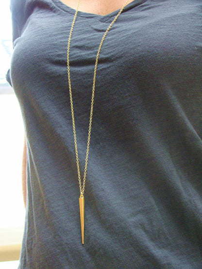 Spike Gold-Silver Necklace