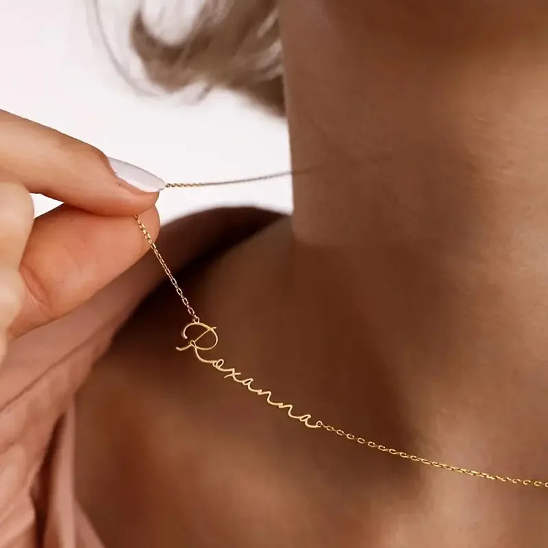 Personalized Choker Name Necklace