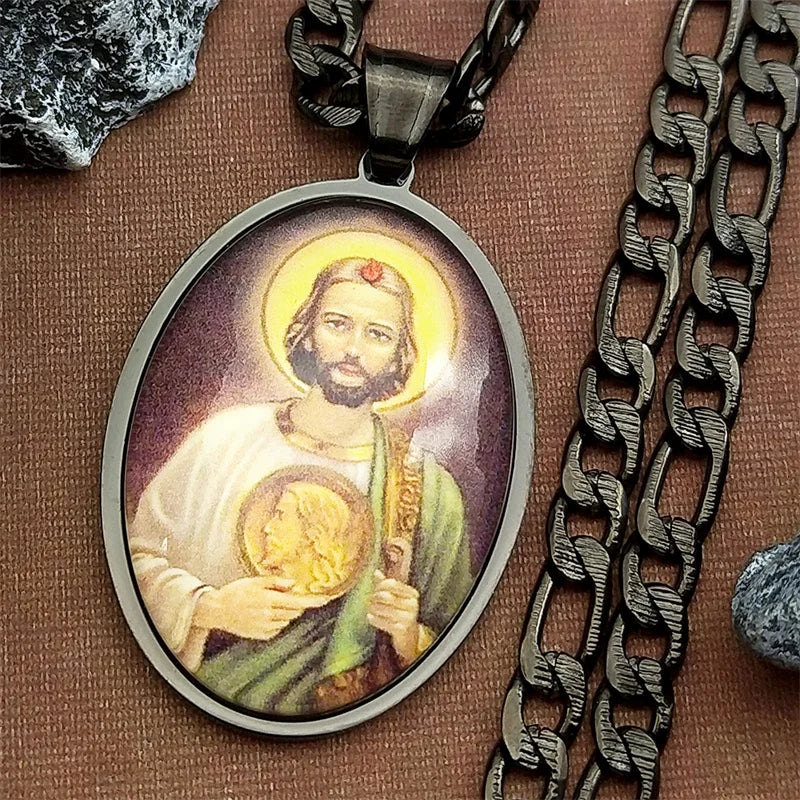 Jesus,Christ,Christian Necklace,Religious Gift Jewelry