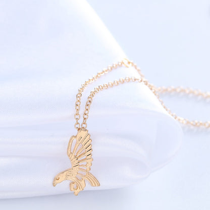 Hawk Gold-Silver Necklace