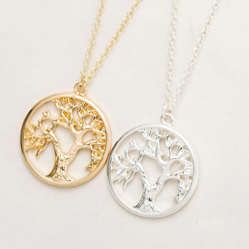 Tree of Life Silver Necklace